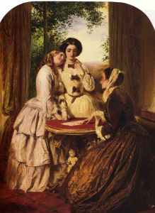 "Doubtful Fortune" (1856) by Abraham Solomon