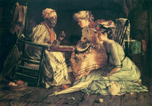 harryroselandreadingthecards