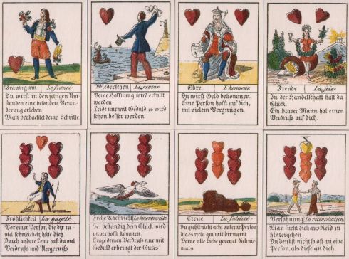 Comptoir Leipzig 1830 32 cards-rot