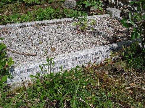 Waite's grave