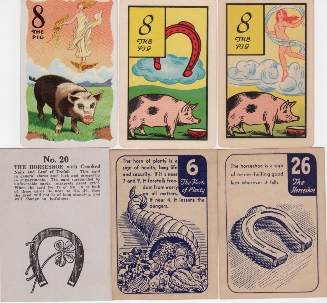 Pig Cornucopia Horseshoe