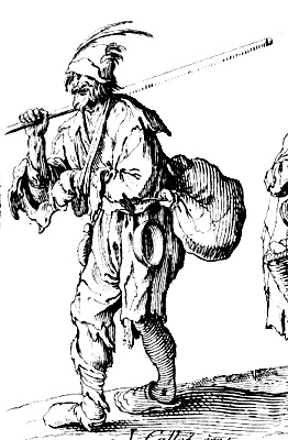 Beggar - 4 views - Version 2